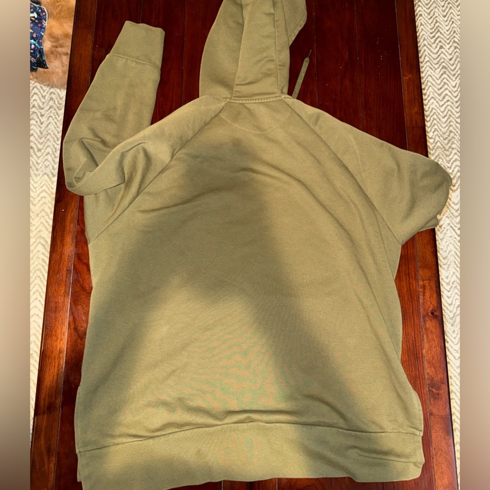 Nike Dry fit xl olive full zip hoodie athletic sweatshirt - Picture 6 of 6